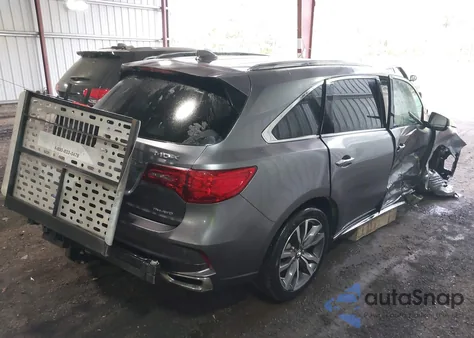 2019 Acura Mdx Advance Pkg из США, поврежденный, VIN 5J8YD4H8XKL003483